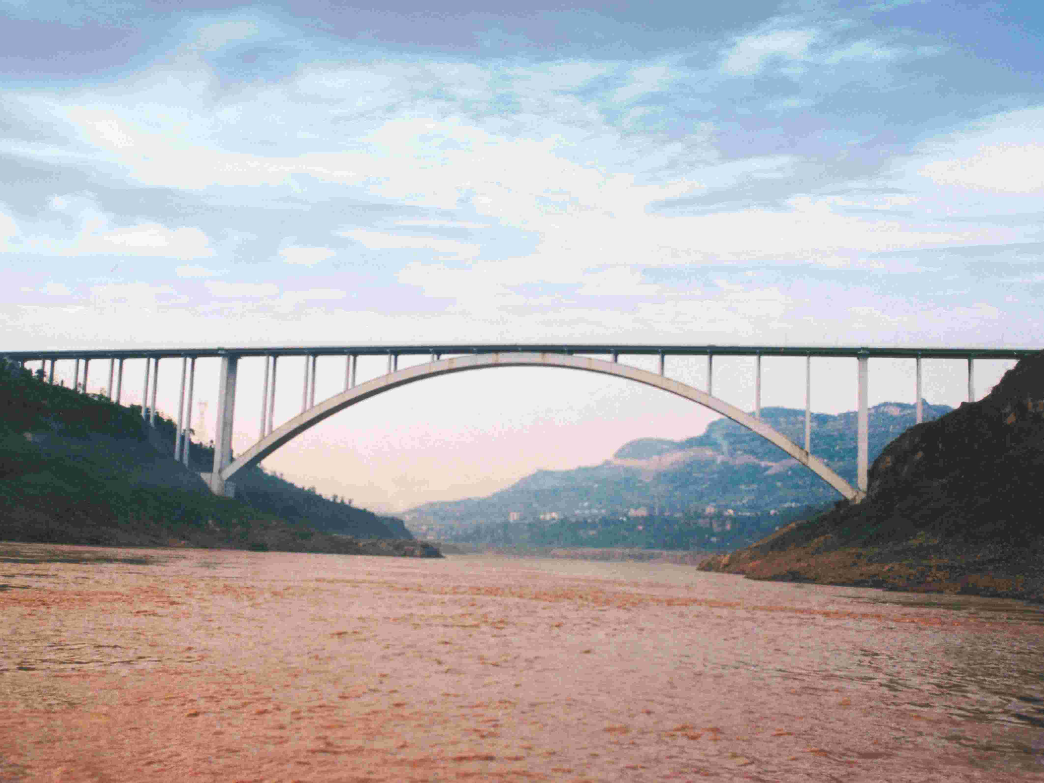 重慶萬縣長江公路大橋 重慶萬縣長江公路大橋